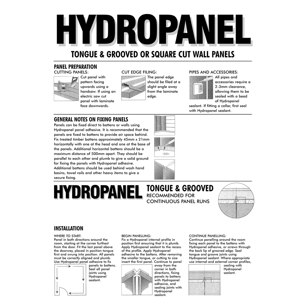 Hydropanel Shower Panelling 1200 x 2420 White Speckle Gloss Wall Panel ...
