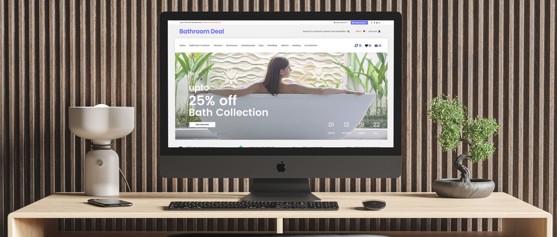 New Website, New Look for Bathroom Deal
